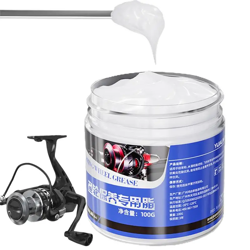 Reel Oil - Kit de grasa para carrete de